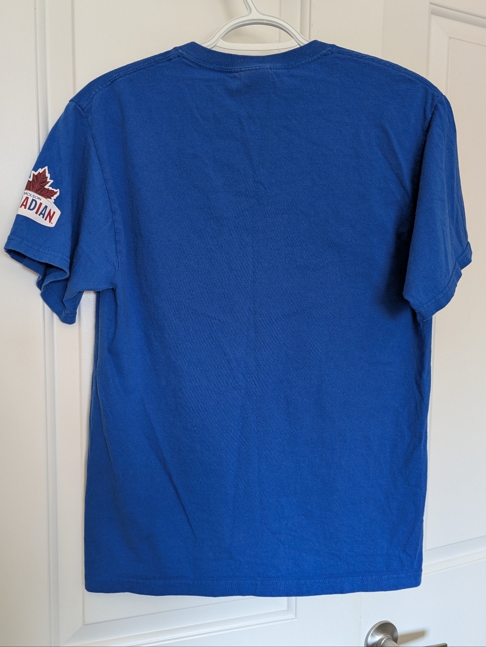 Vintage Fruit of the Loom Royal Blue Toronto Maple Leafs Short Sleeve Tee - Picture 3 of 4